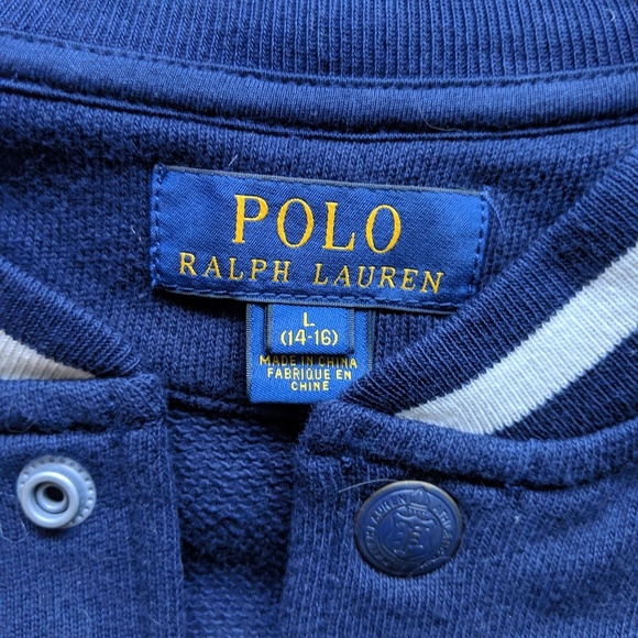 Ralph lauren polo button up sweater - Picture 2 of 2